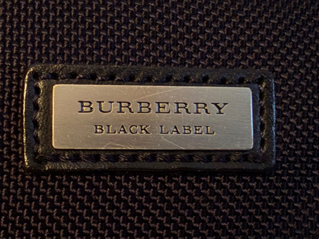 BURBRRY バーバリー ビジネスバッグ ブラックレーベル 良品-