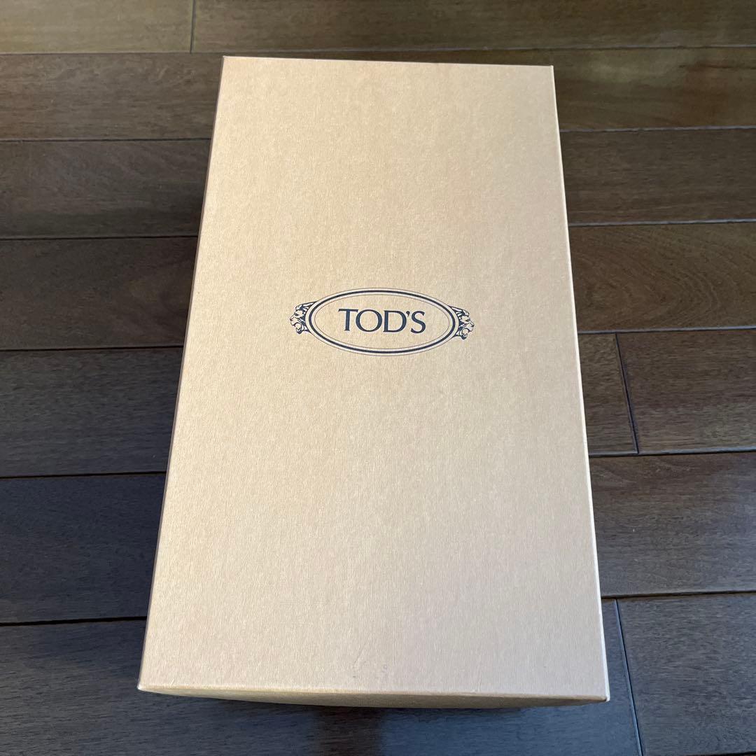 TOD’S トッズ ヒール付きモカシン パンプス チェーンモチーフ35½