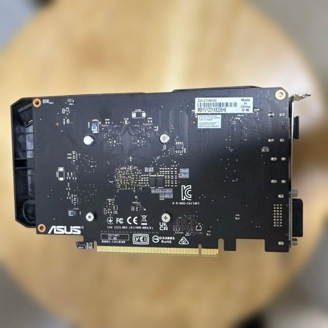 ASUS GTX 1650 グラフィックボード