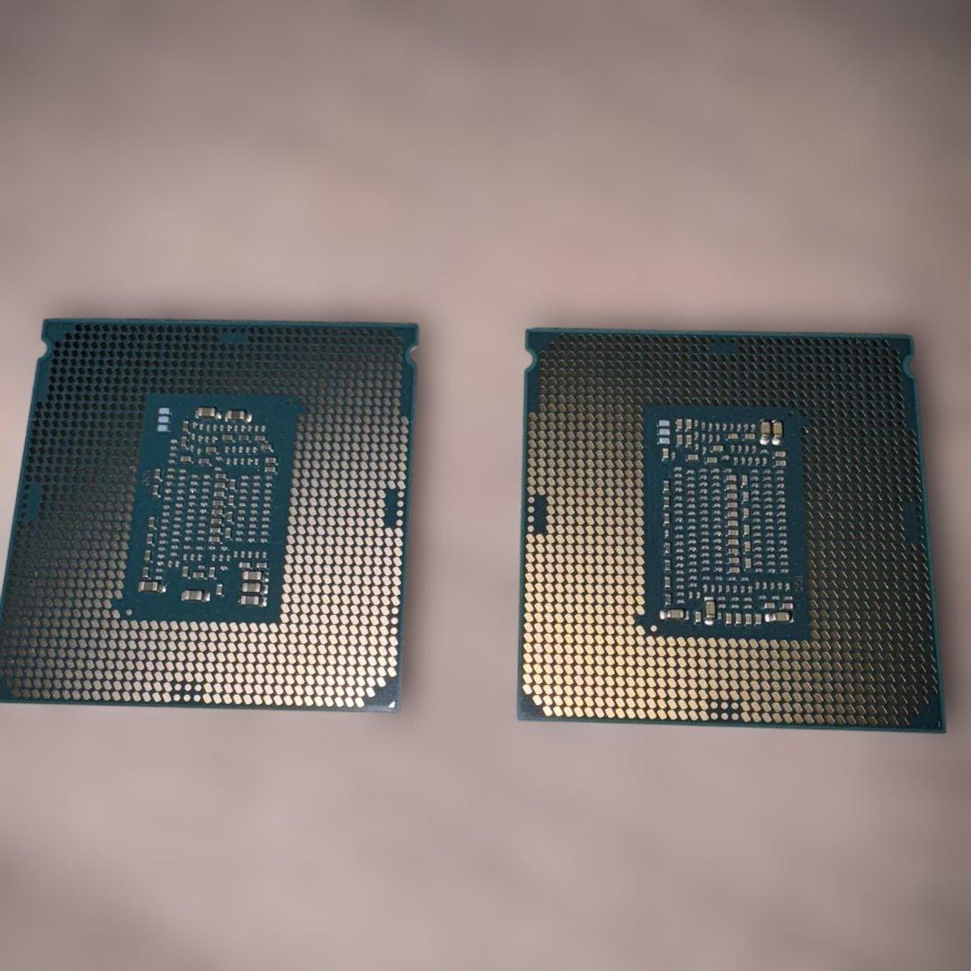 Intel Core i7-8700 & i7-7700 CPUセット