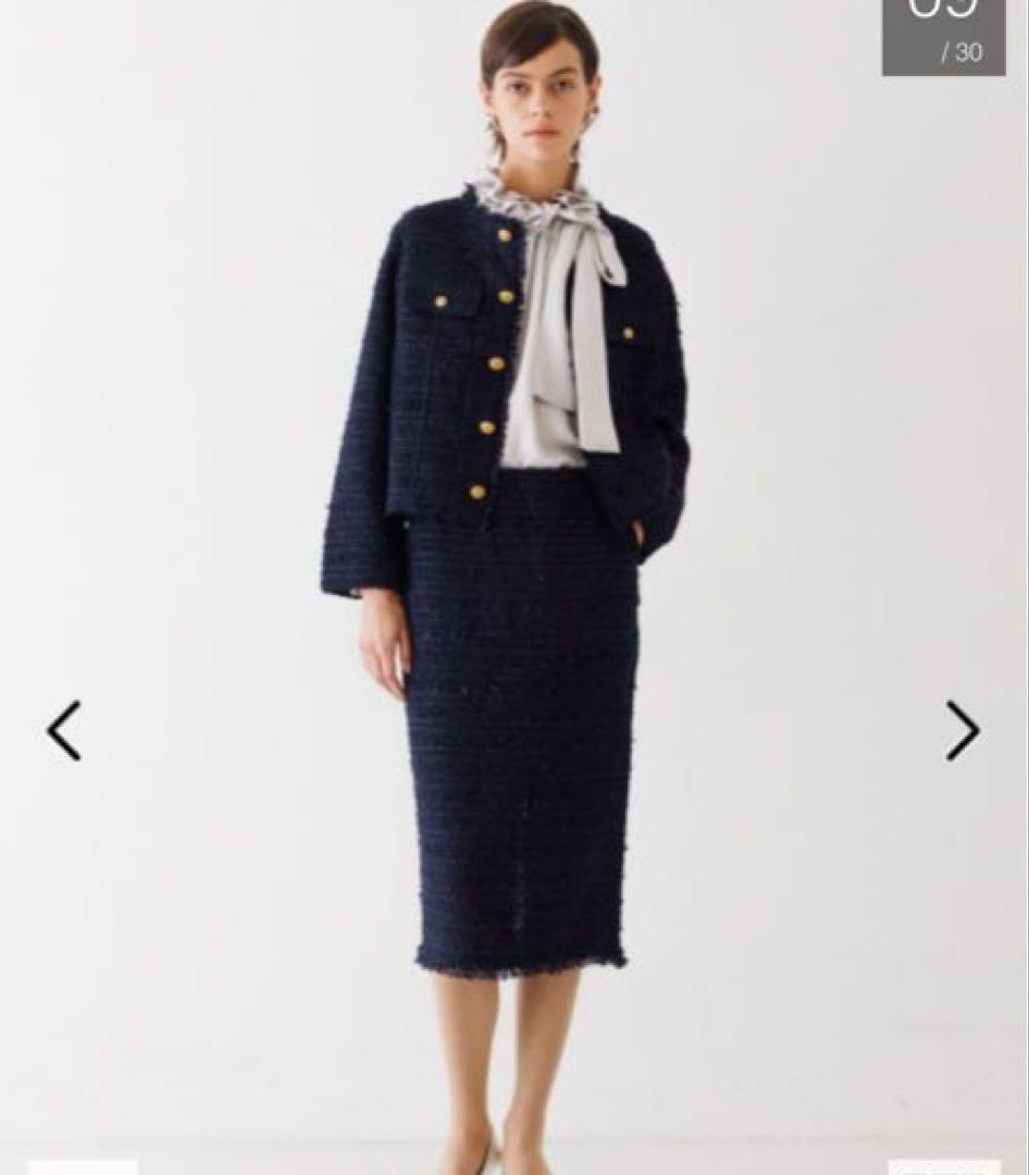 美品✨デザインワークス　サテンリボンブラウス　ボウタイ　日本製　38