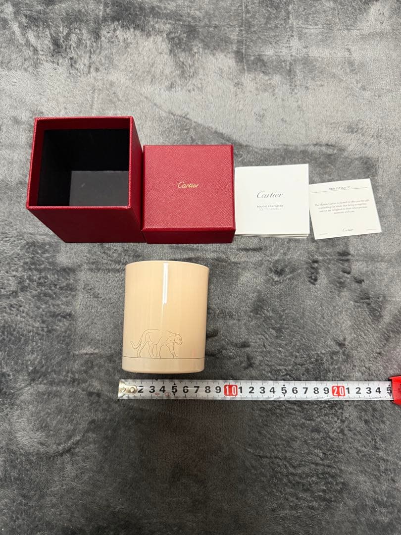 Cartier キャンドル 未使用 箱付 正規品