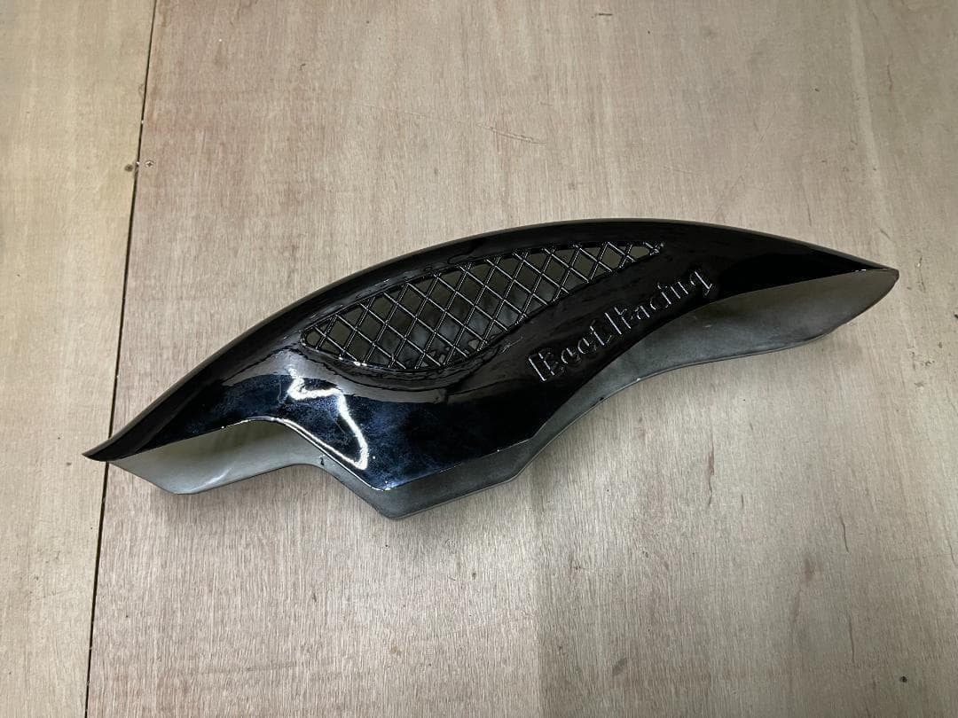 メッシュフェンダー　ロゴ有 黒/BEET アルフィン