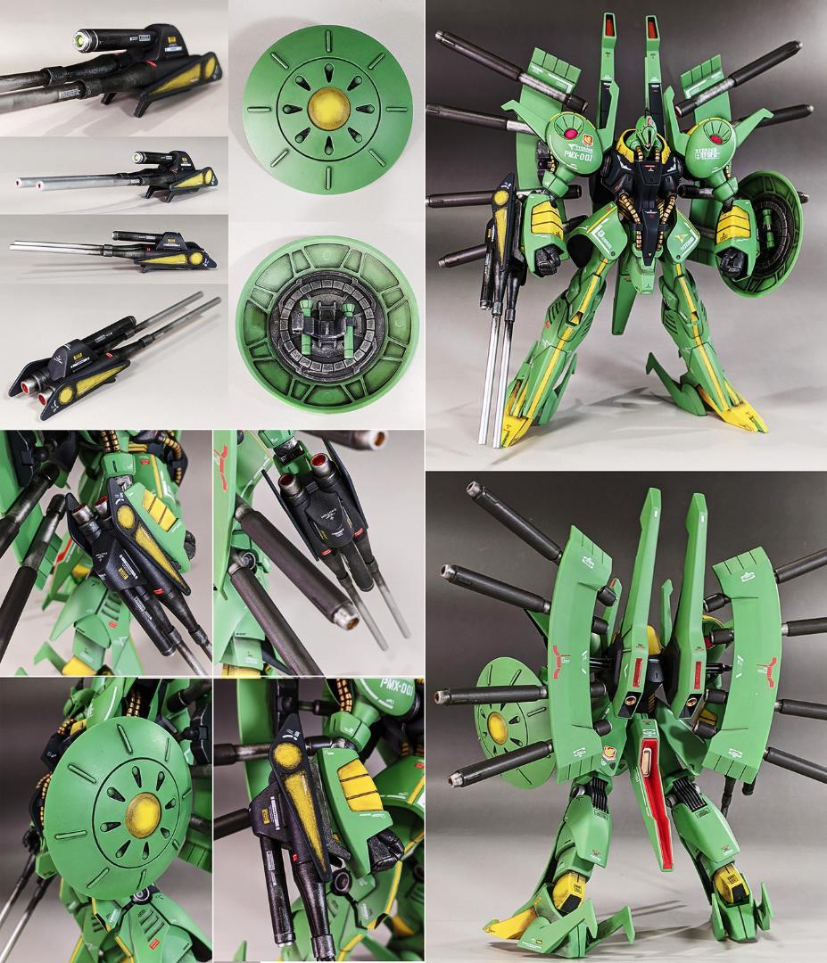 tukinagi1000　HG パラスアテネ（Zガンダム）組立塗装済