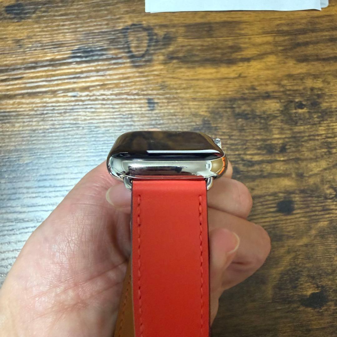 美品＊HERMES Applewatch series10 42mm