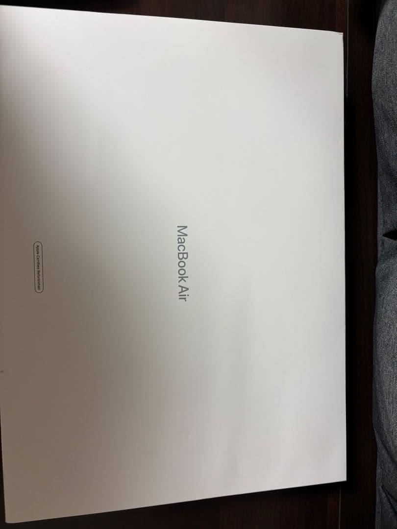 Apple MacBook Air M3スペースグレー 本体　美品