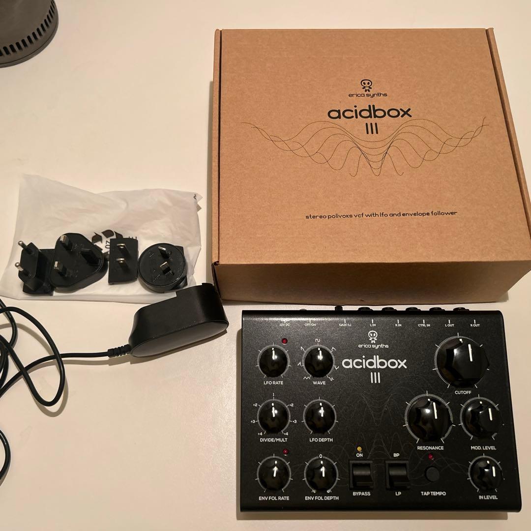 【完動品】Erica Synths Acidbox III アナログフィルター
