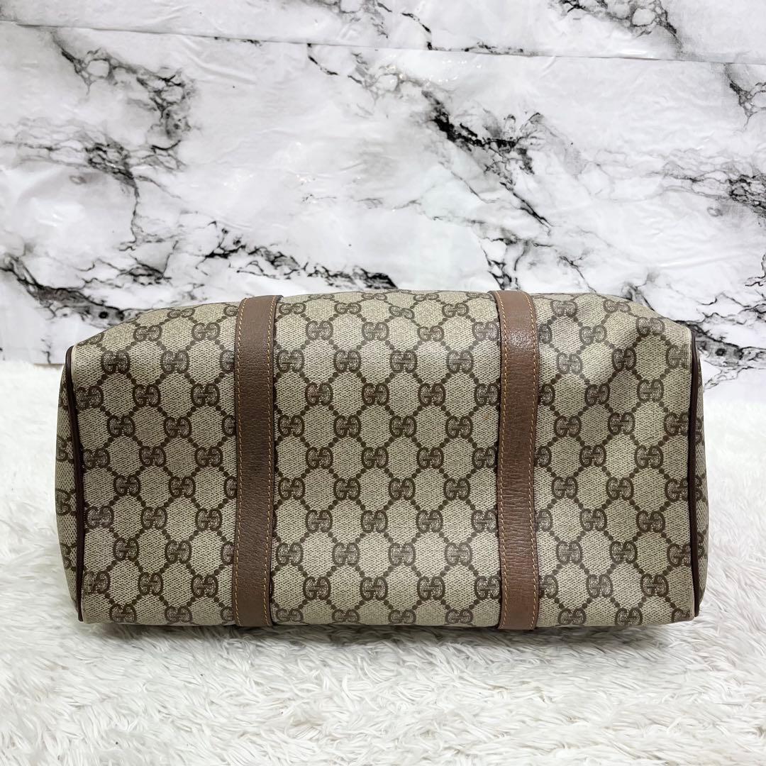 Gucci オールドグッチ GGキャンバス ボストンバッグ
