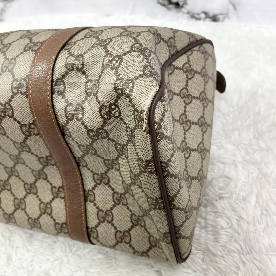 Gucci オールドグッチ GGキャンバス ボストンバッグ