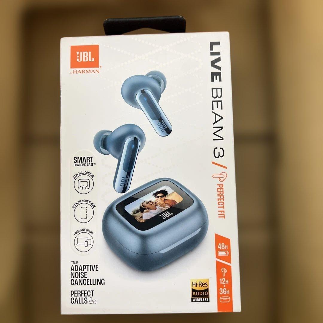722 JBL LIVE BEAM 3 ワイヤレスイヤホン　未開封