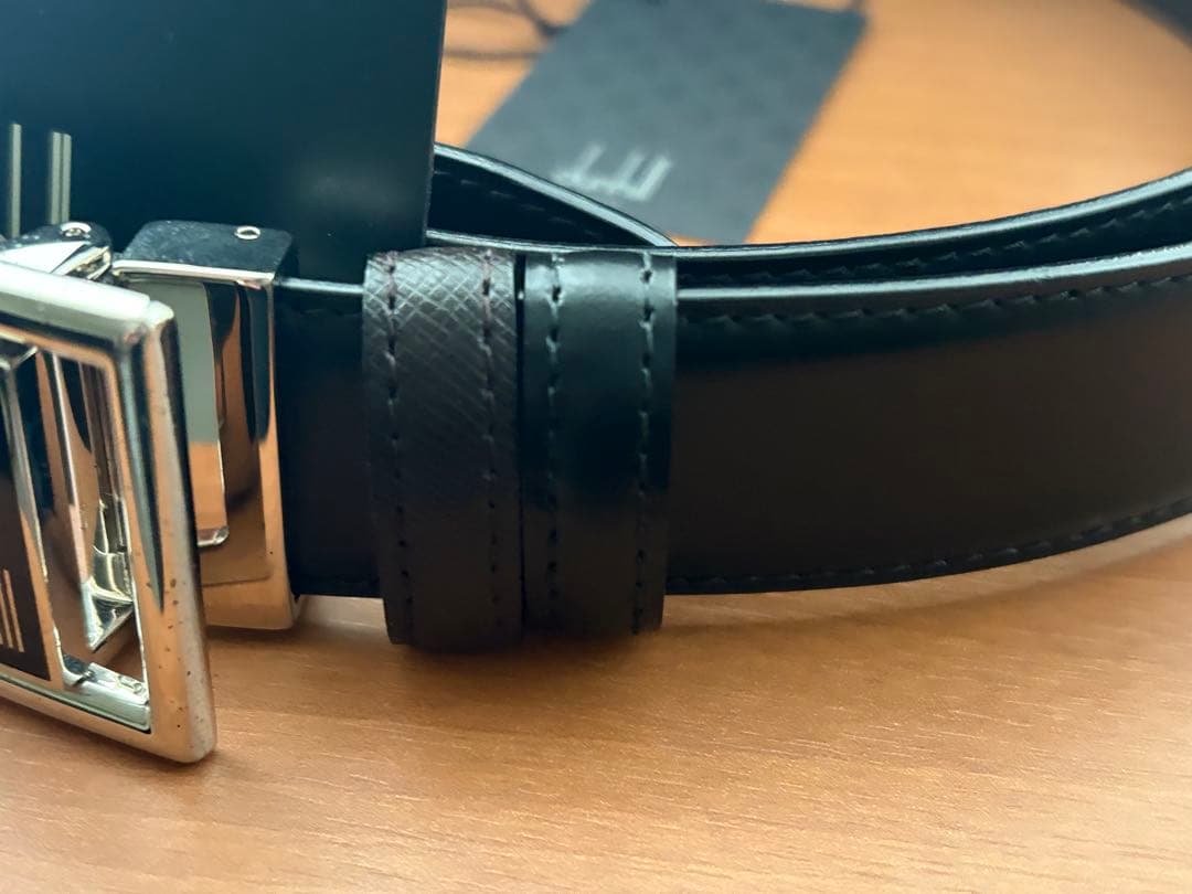 Dunhill リバーシブル黒•茶ベルト