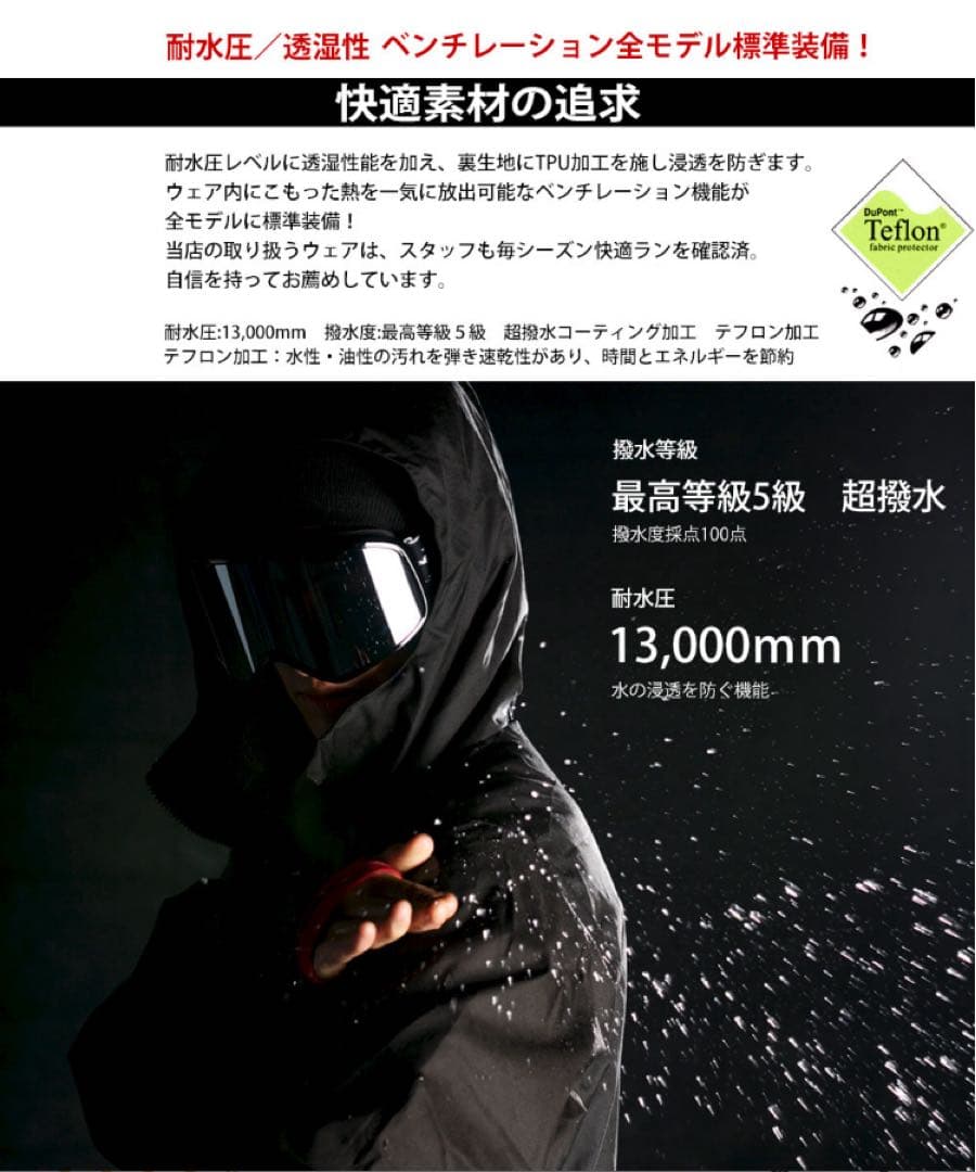 W.RAY スノーボードウェア Mサイズ