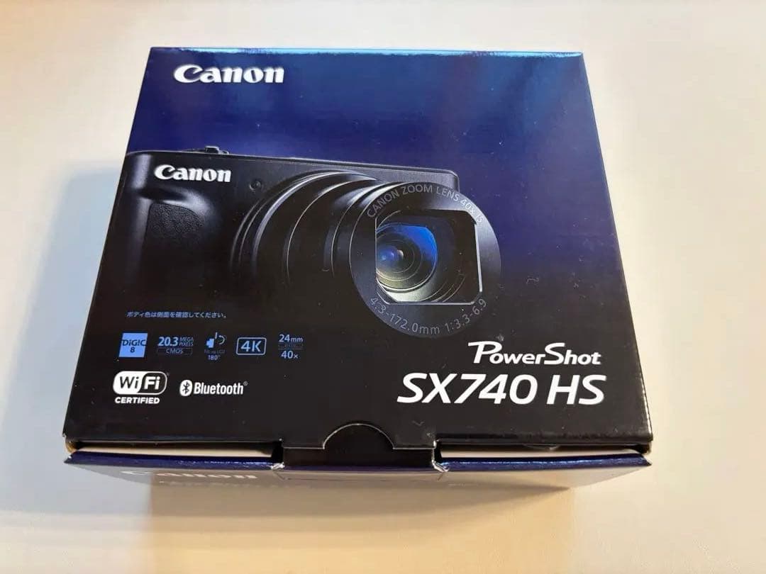 【超美品】Canon PowerShot SX740 HS　ブラック