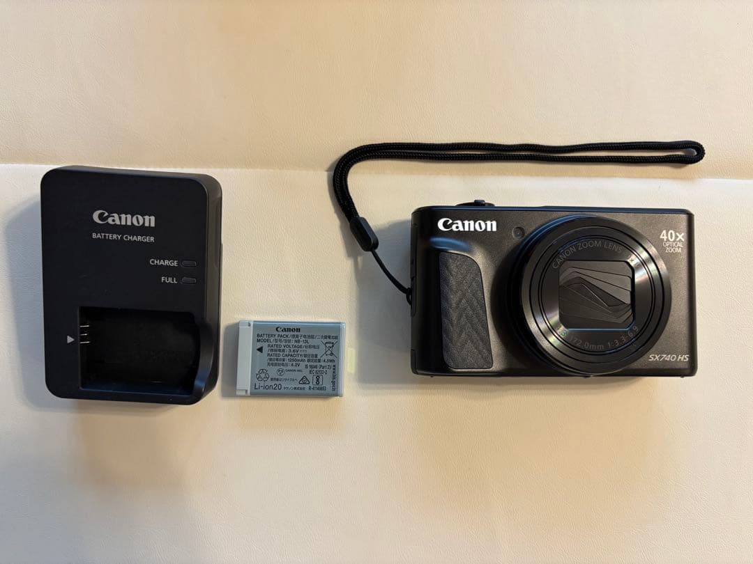 【超美品】Canon PowerShot SX740 HS　ブラック