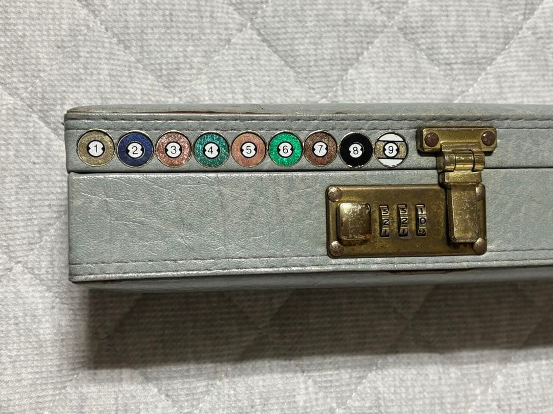 【希少】Meucci メウチ ビンテージビリヤードキューPBT3 ハードケース付