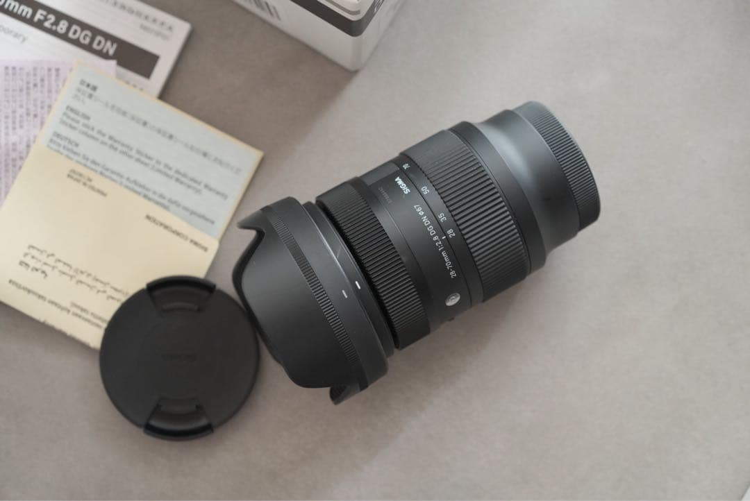 【さぼてん様】SIGMA 28-70mm F2.8 DG DN Eマウント