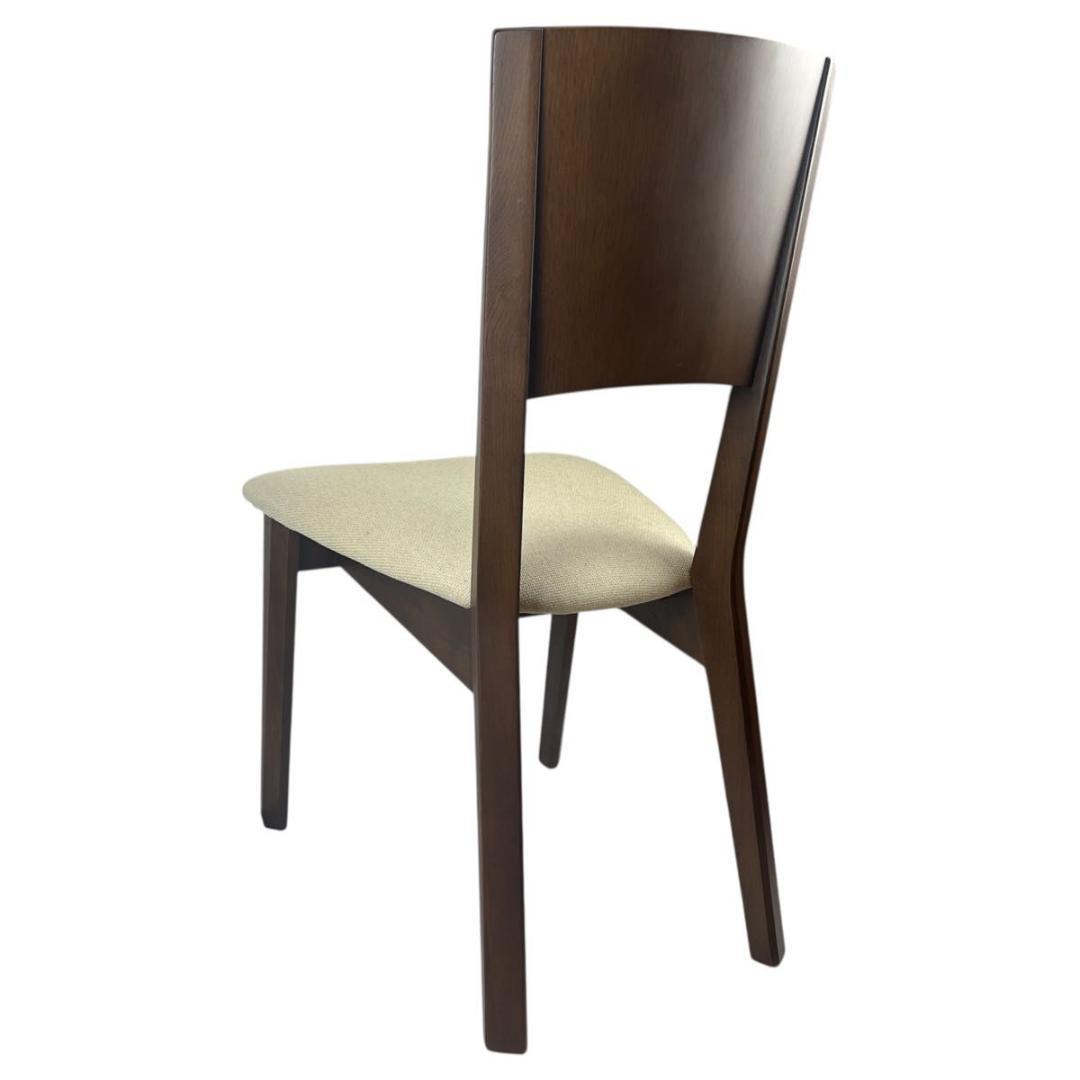 【美品】シギヤマ家具 ダイニングチェア 天然木オーク材 食卓椅子