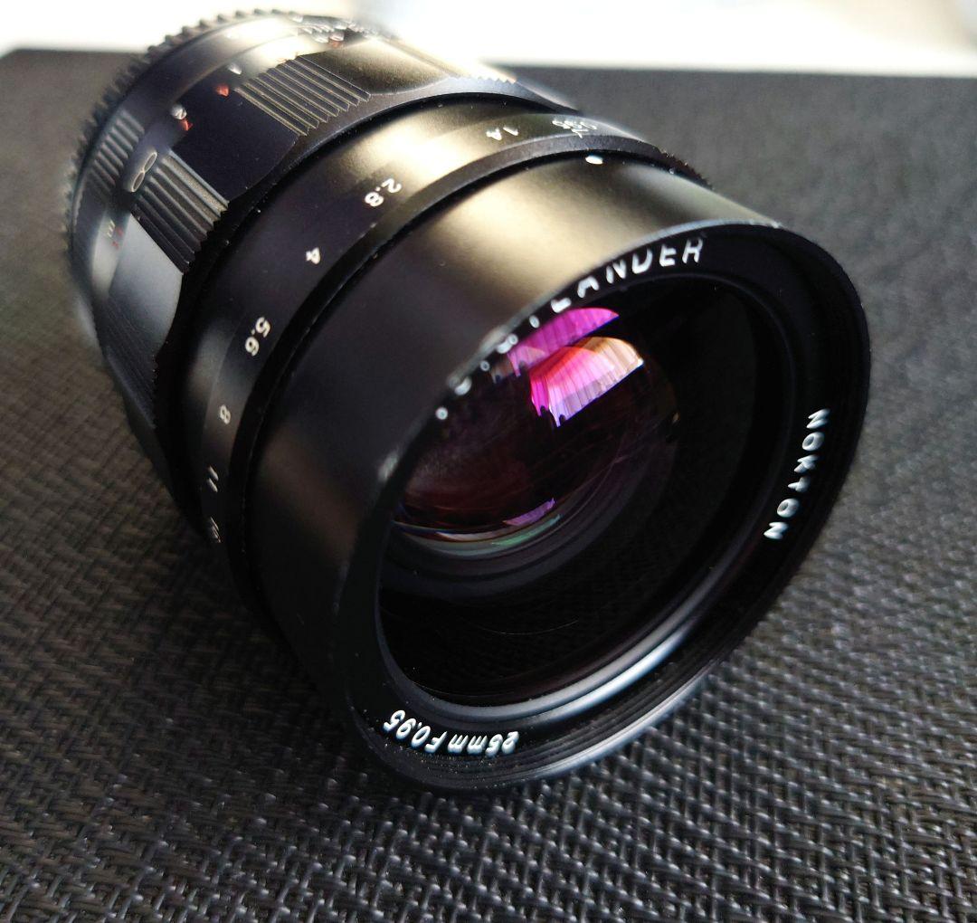 R*G様 Voigtländer NOKTON 25mm F0.95 レンズ