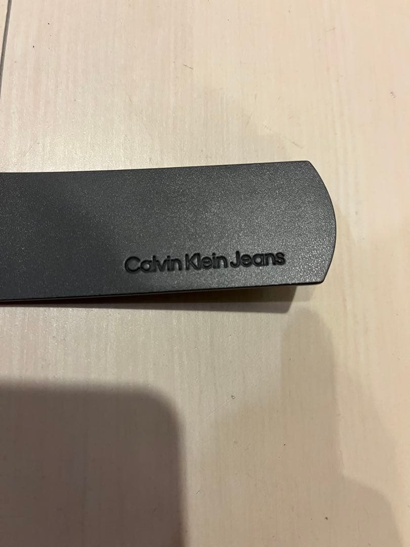   Jeans ブラックレザーベルト リバーシブル