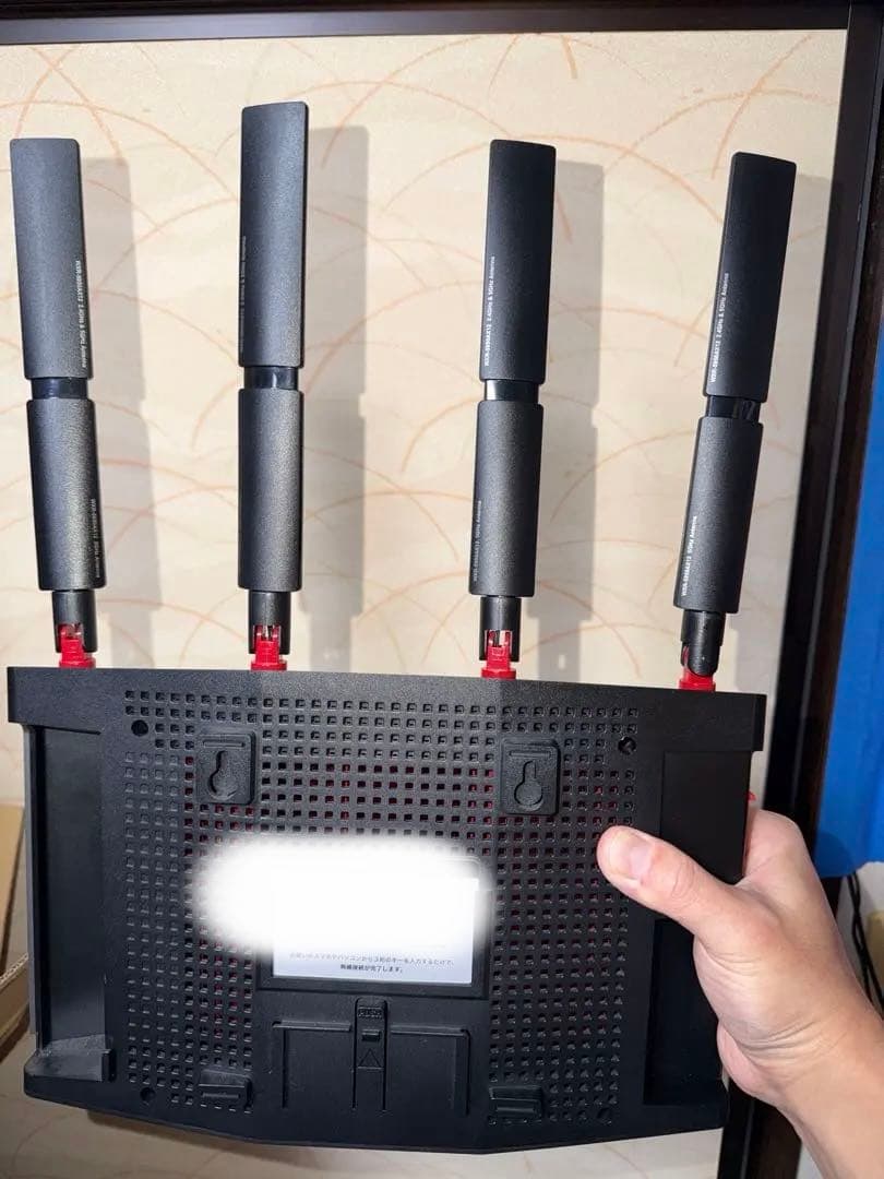 美品】BUFFALO WXR-5950AX12 Wi-Fi6 10GbE 元箱付