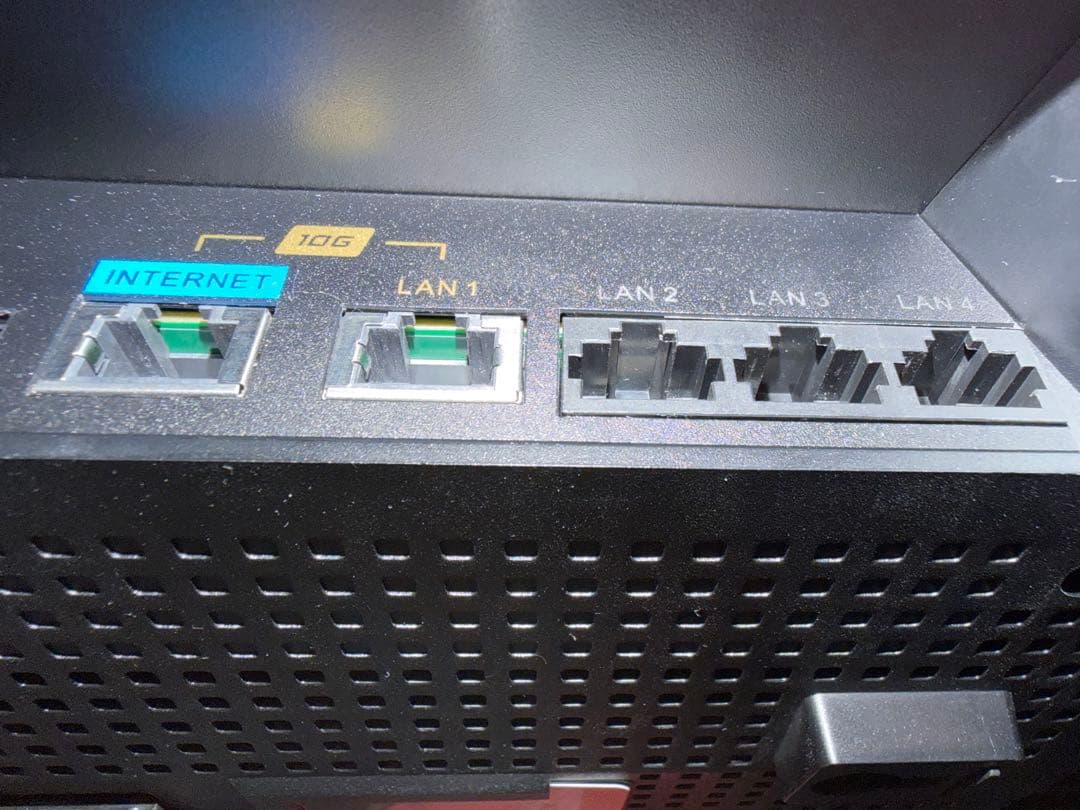 美品】BUFFALO WXR-5950AX12 Wi-Fi6 10GbE 元箱付