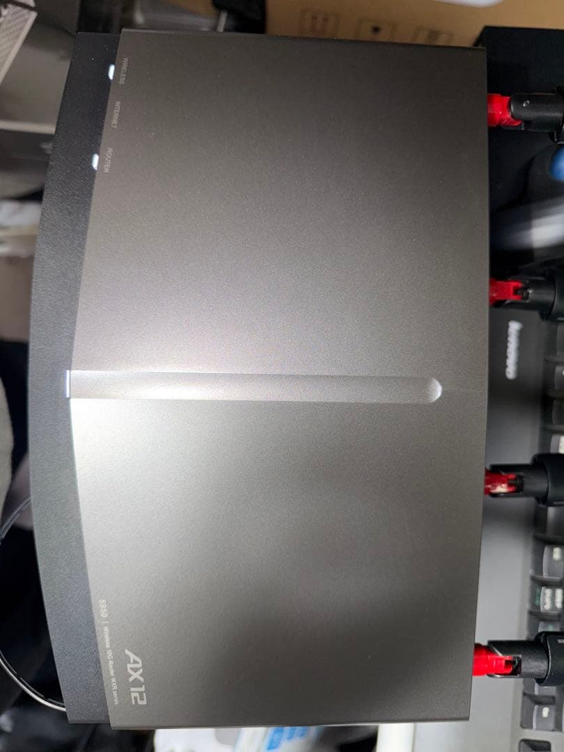 美品】BUFFALO WXR-5950AX12 Wi-Fi6 10GbE 元箱付