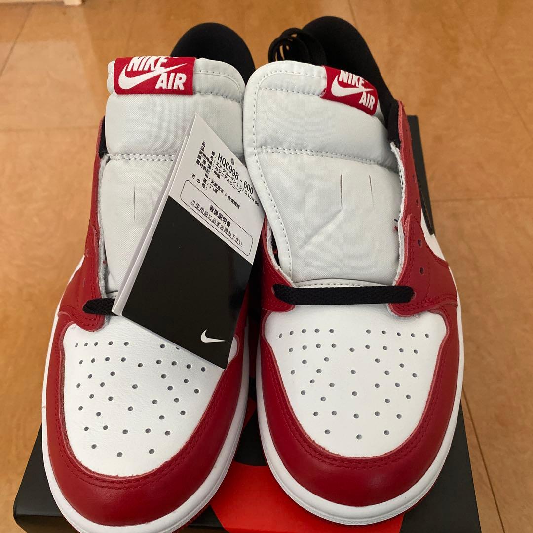 靴 Nike Air Jordan 1 Retro Low \"Chicago\"