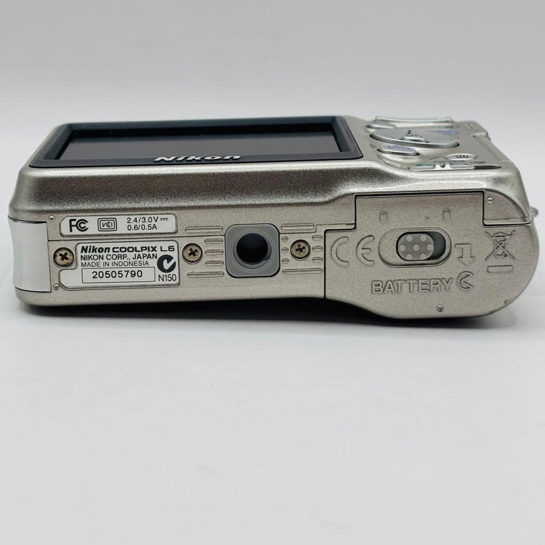 動作確認済み　※箱付属品付き※ Nikon COOLPIX L6 デジタルカメラ