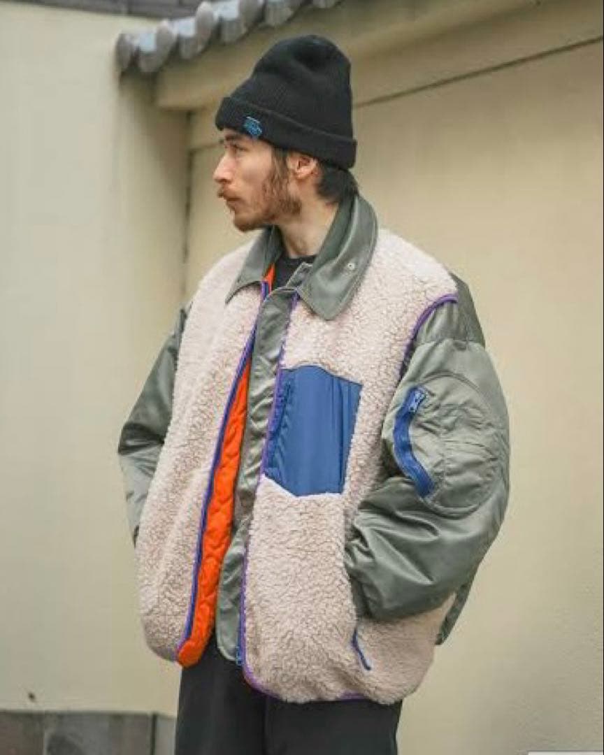 【kolor BEACON】24WBM-G02134 GREEN サイズ2