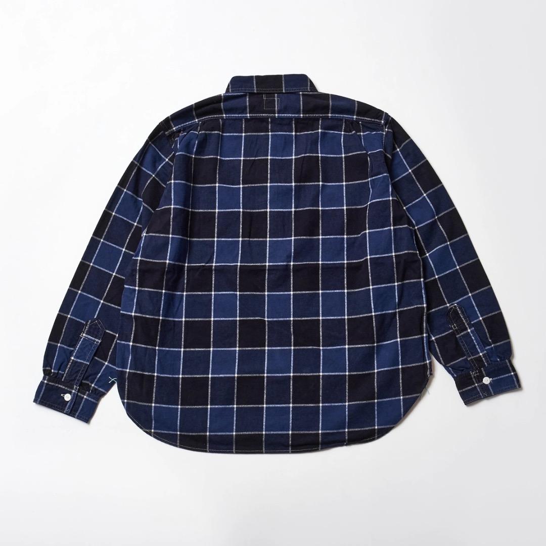 Post Overalls De Luxeブロックチェックネルシャツo’alls