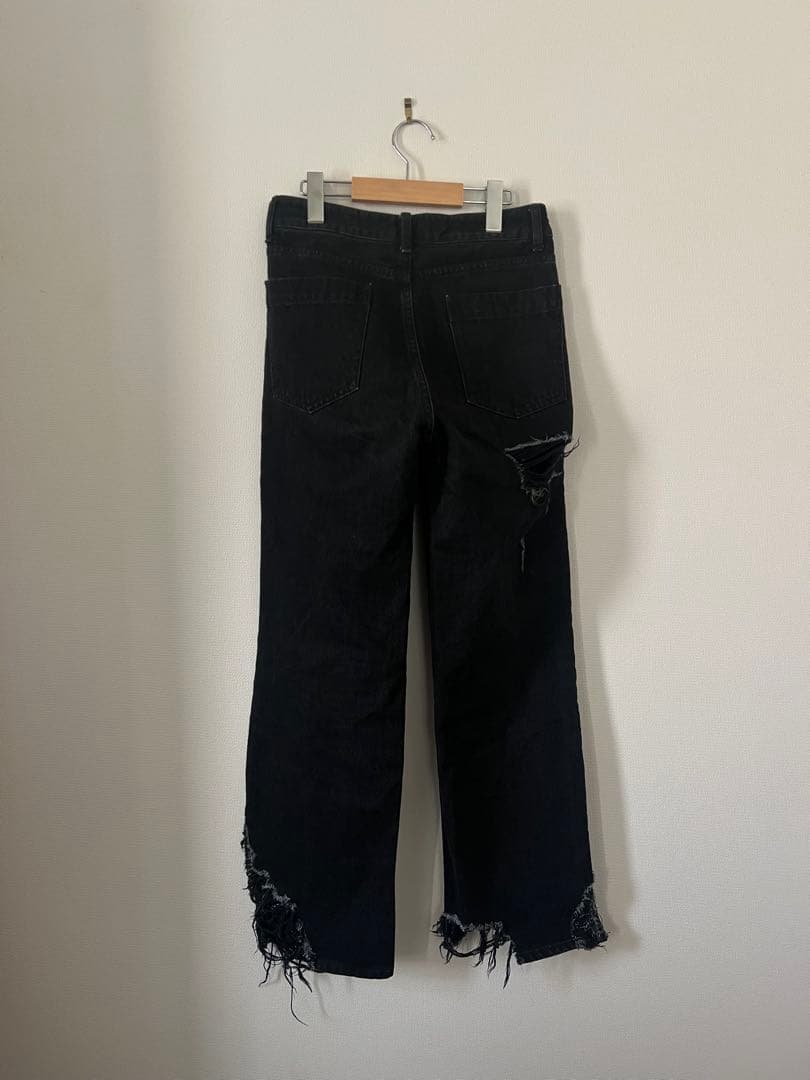 パンツ kanako sakai RIPPED JEANS 34