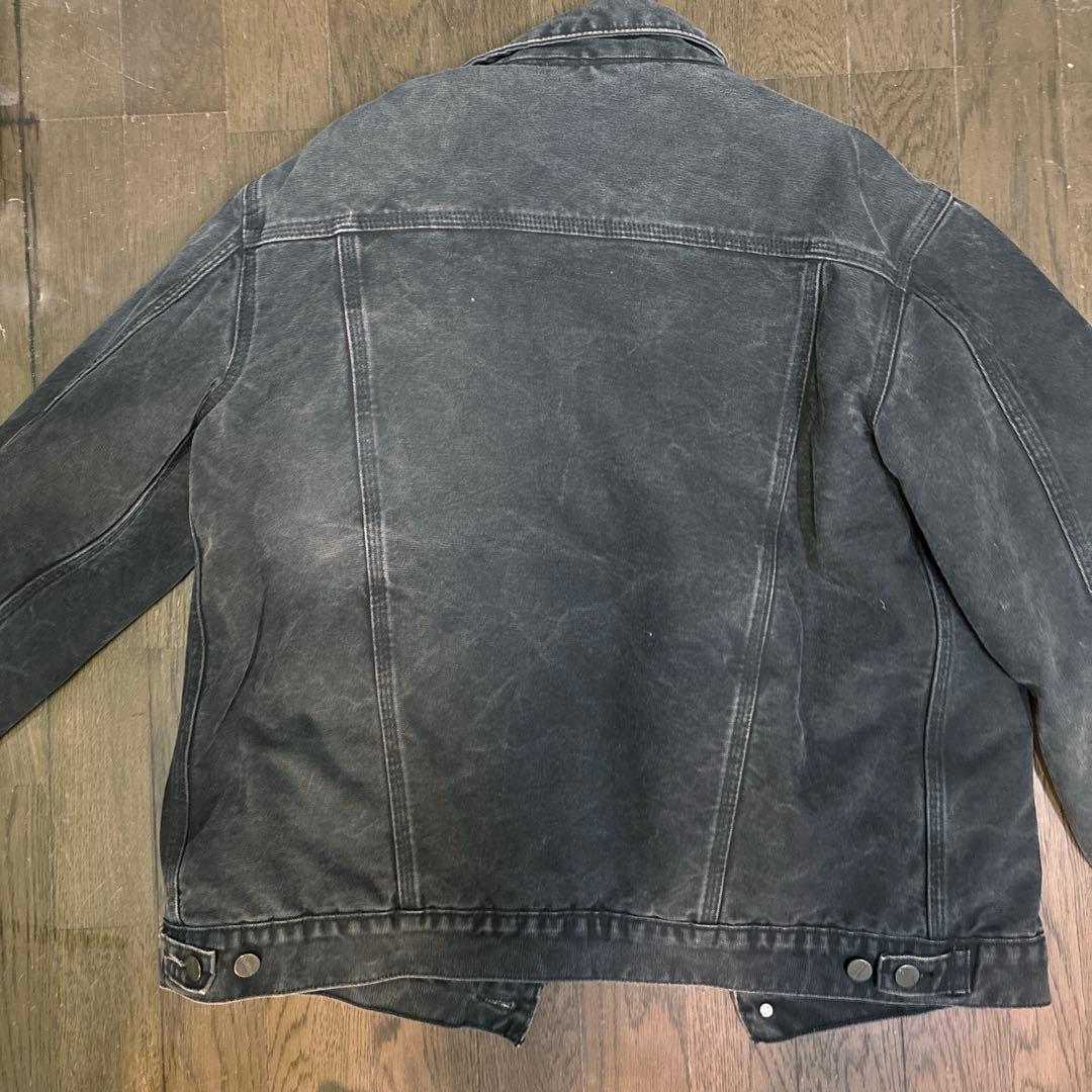 Carhartt ダークグレー デニムジャケット M