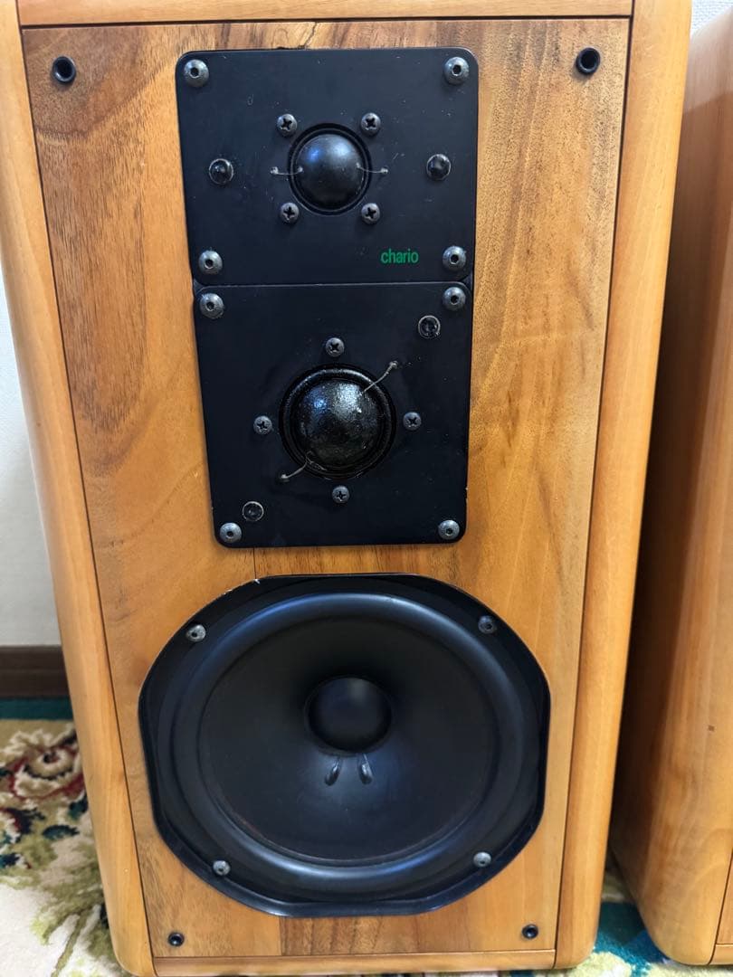 Chario Hiper 3X イタリア製　ブックシェルフ　3ウェイスピーカー