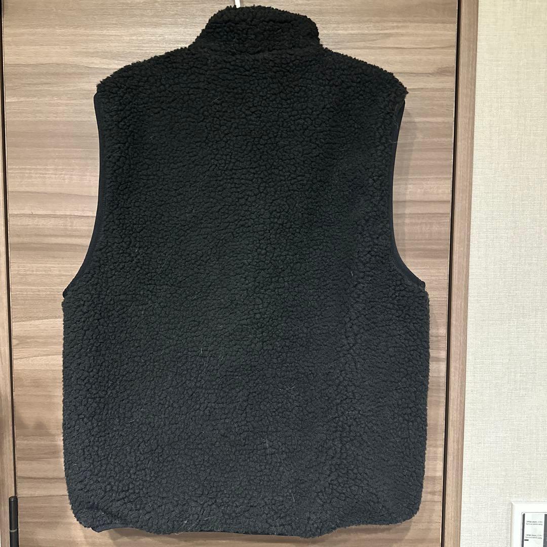 Stussy ボアベスト ブラック