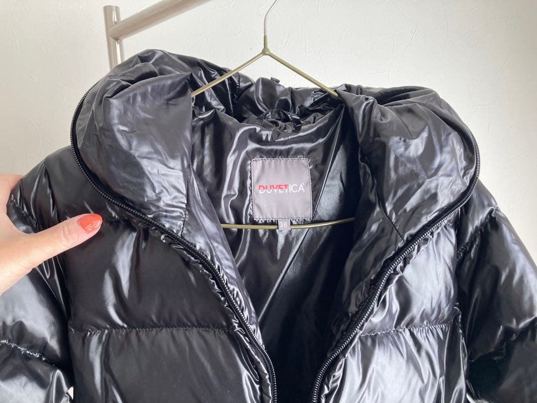 【美品】デュベティカダウン３８オールブラック