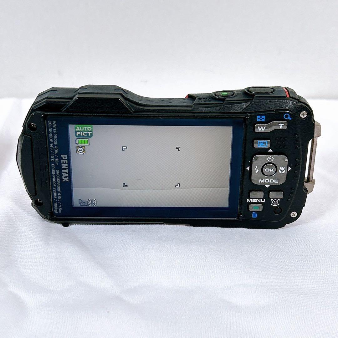 【極美品】PENTAX ペンタックス 防水デジタルカメラ Optio WG-2