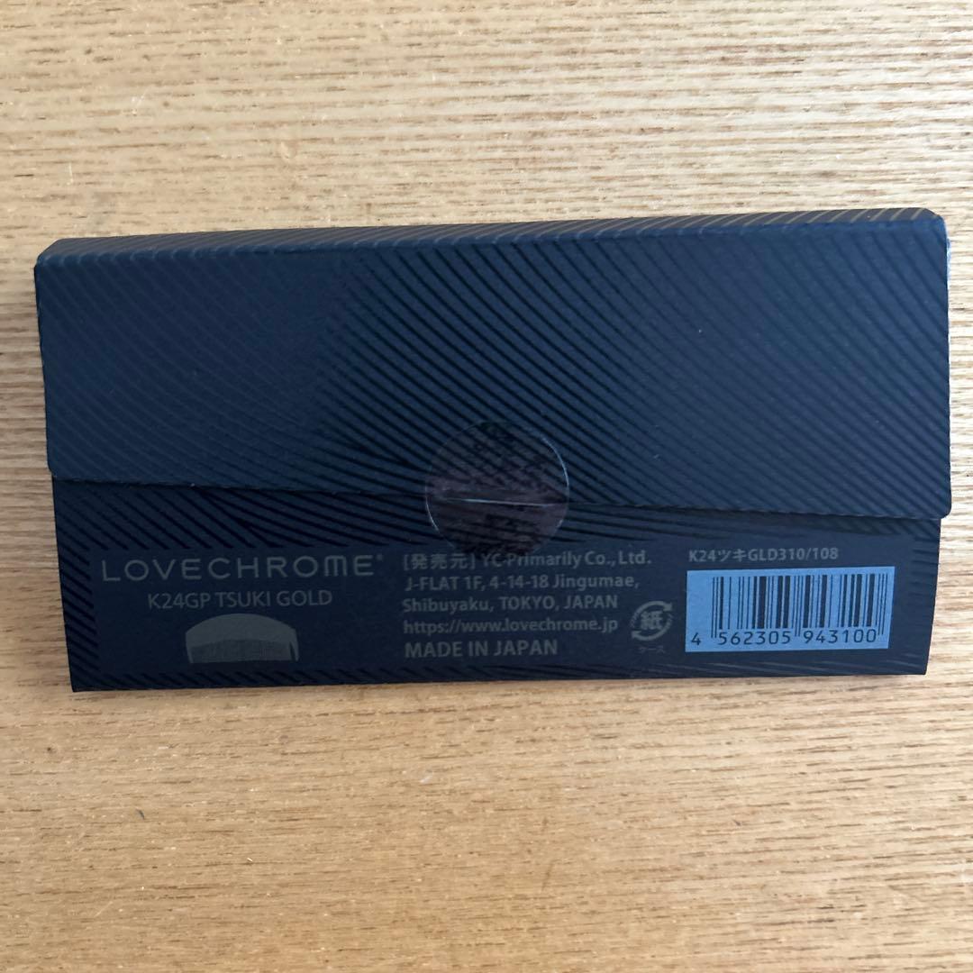 【正規品】ラブクロム K24GPツキ ゴールド 美髪コーム くし