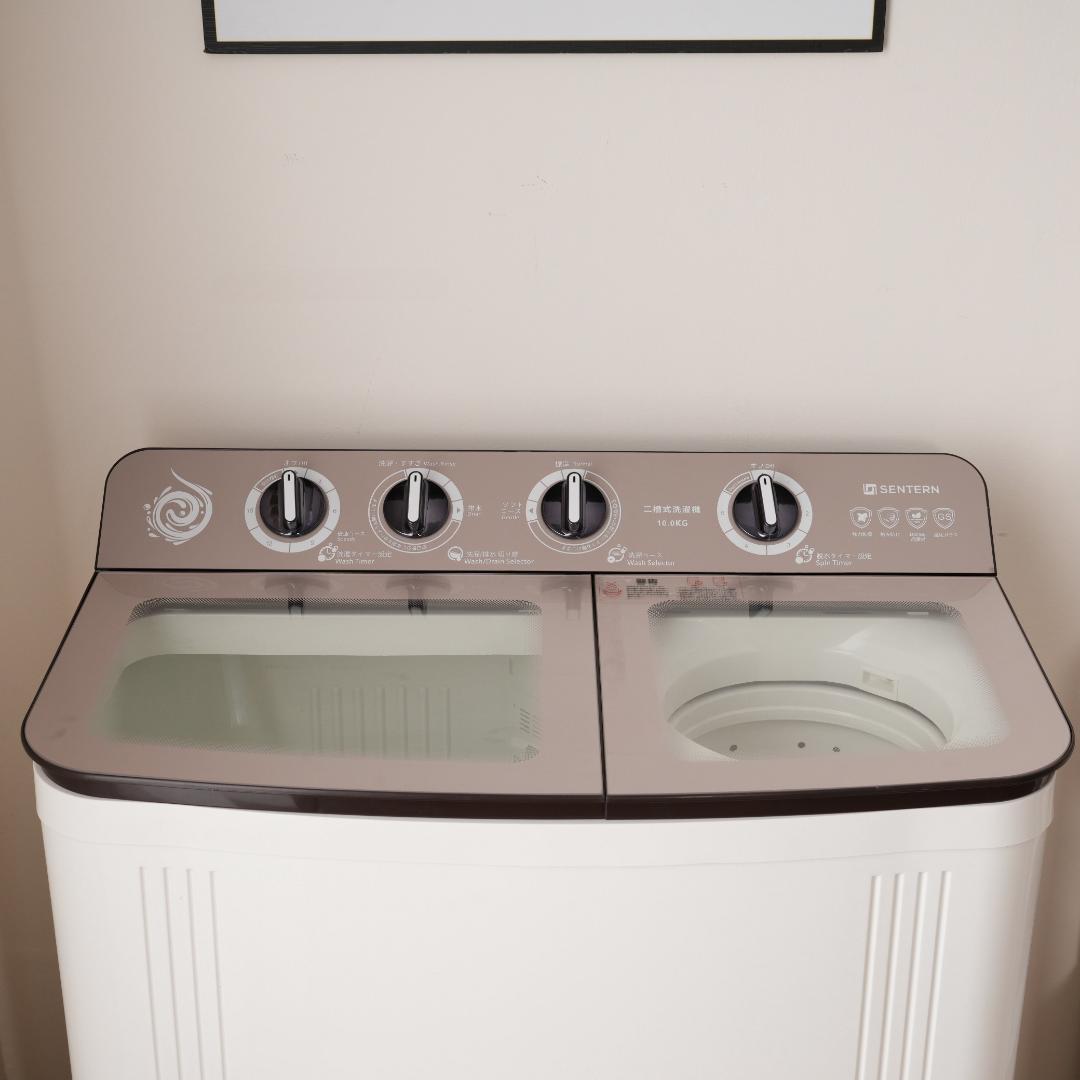 【二槽式】洗濯機 洗濯容量10kg 脱水容量8kg 10キロ 8キロ 洗濯機