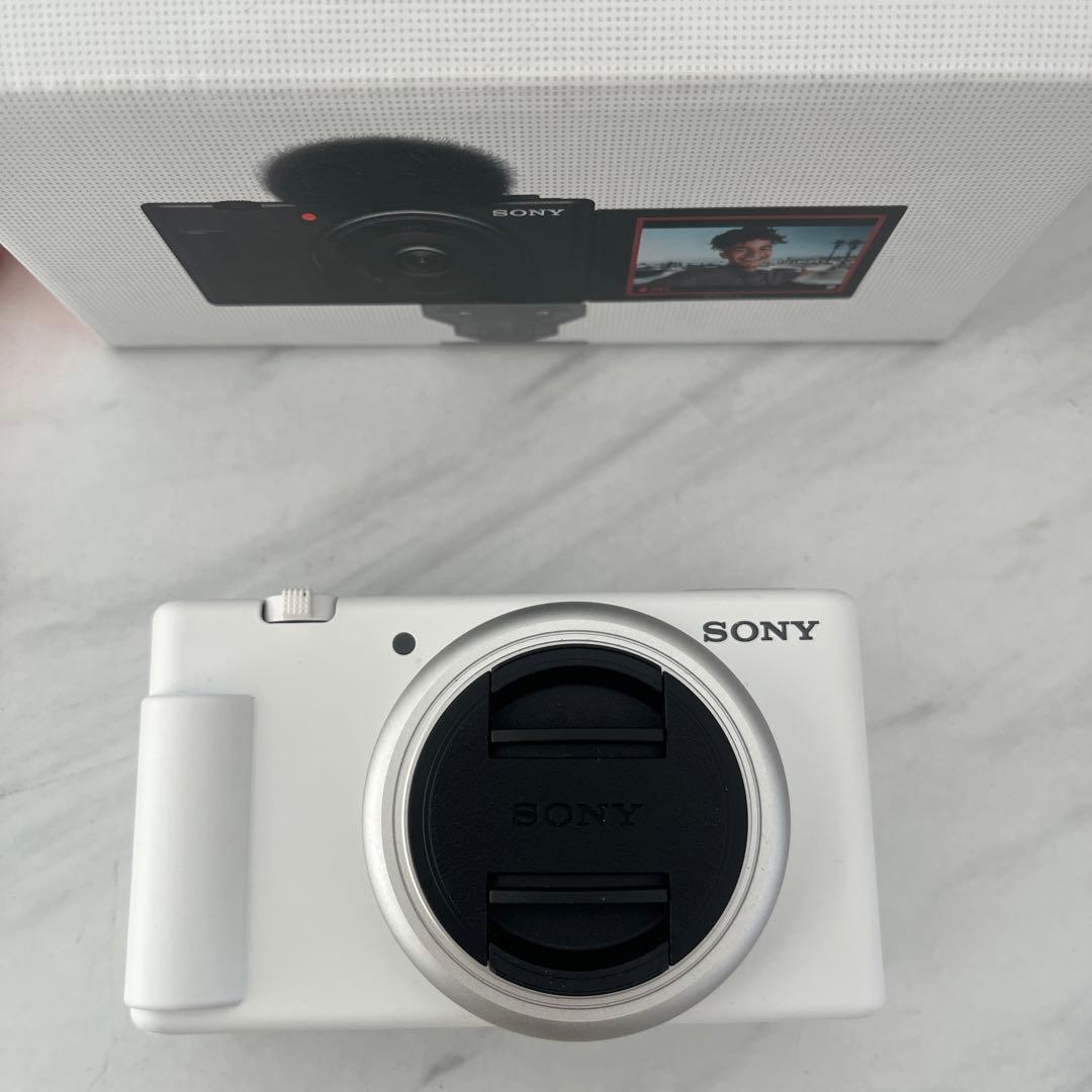 SONY ZV-1F ホワイト vlogカメラ　Sony ZV1 M2 ケース