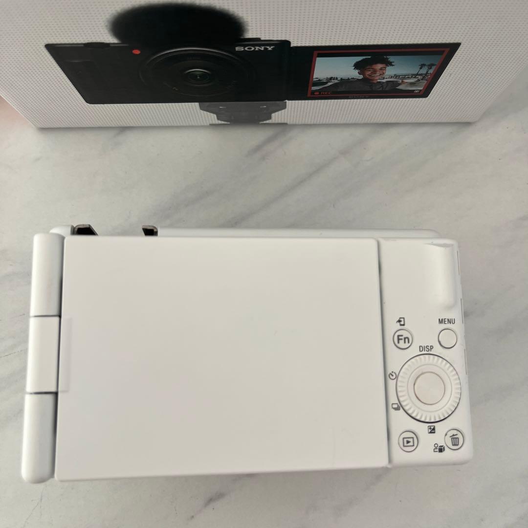SONY ZV-1F ホワイト vlogカメラ　Sony ZV1 M2 ケース
