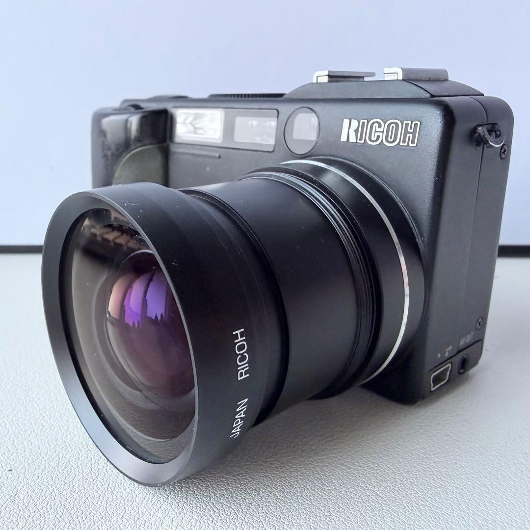 RICOH Caplio GX 広角レンズセット DW-4 HA-1 コンデジ