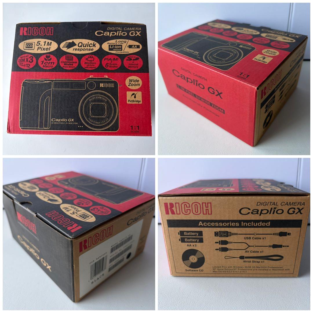 RICOH Caplio GX 広角レンズセット DW-4 HA-1 コンデジ