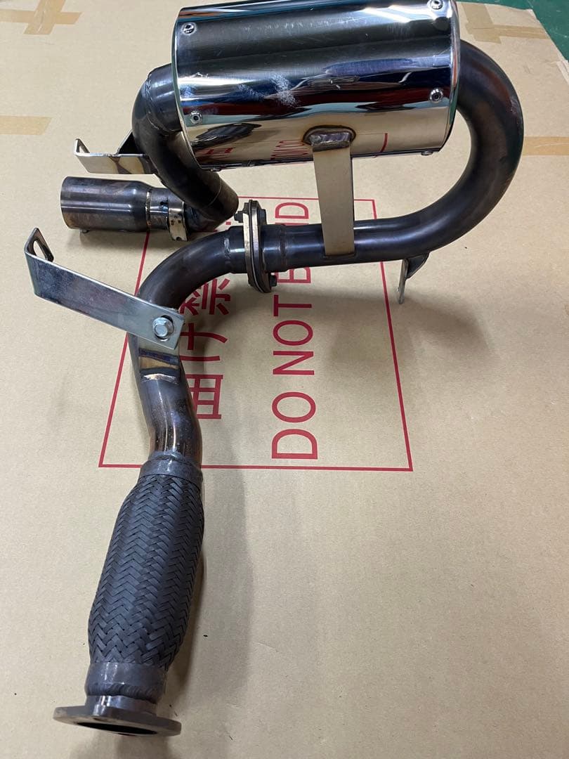 サンバートラック社外マフラー