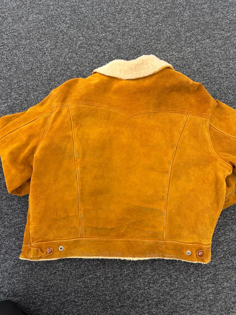 ゴールデンベア　60s ビンテージ　スエードジャケット　サードタイプ　裏ボア
