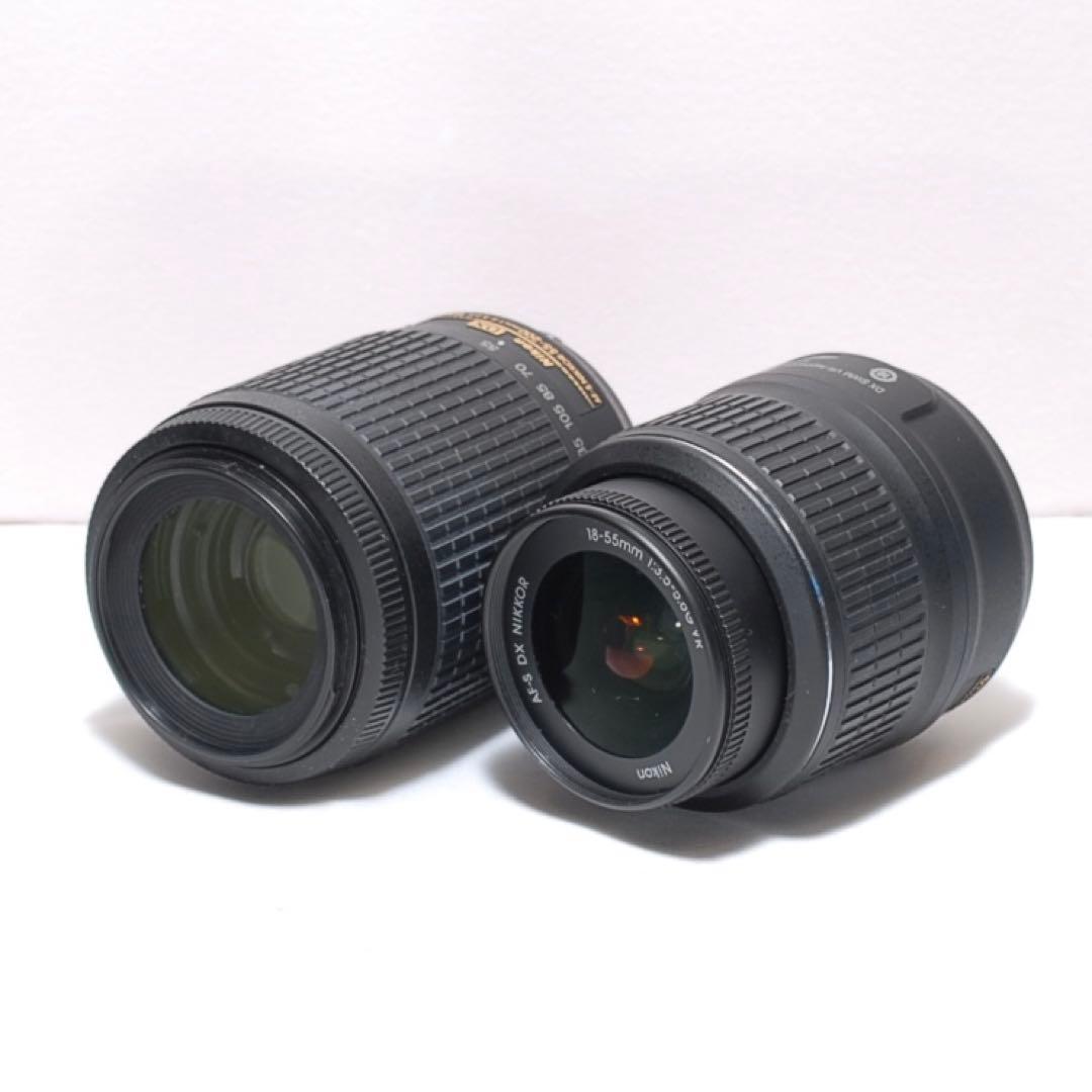 ✨スポーツ観戦におすすめ✨Nikon D3100✨ ダブルレンズ✨望遠レンズ