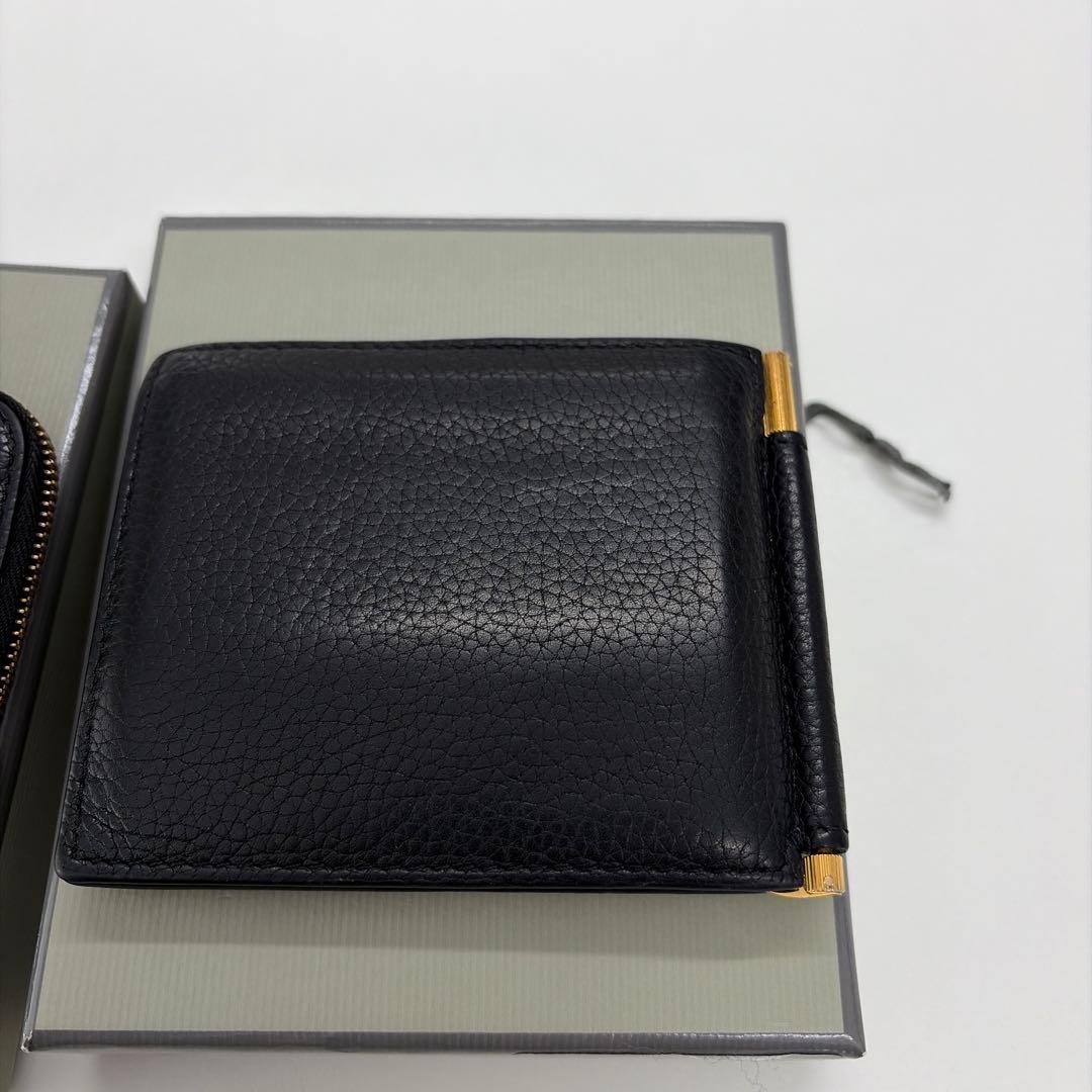 TOM FORD ブラック マネークリップ