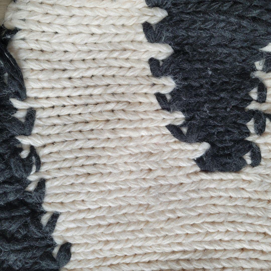 トップス  Slope Intarsia Top