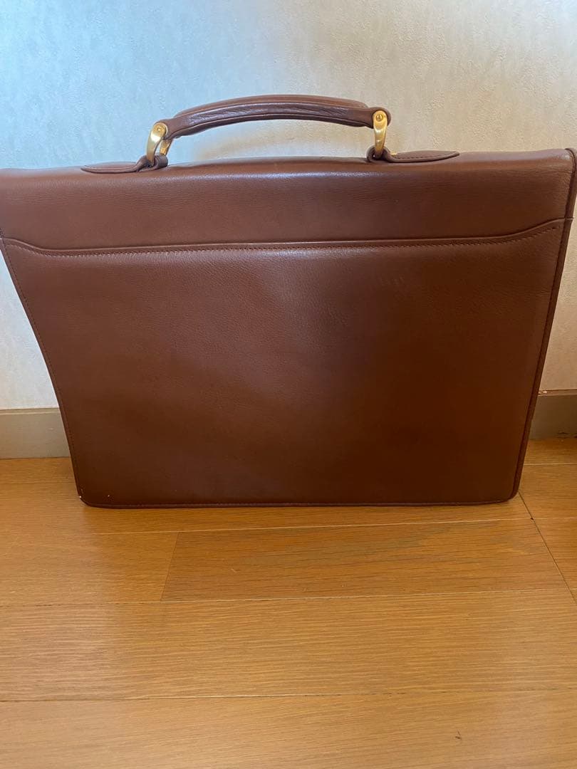 BALENCIAGA ブラウンビジネスバッグ