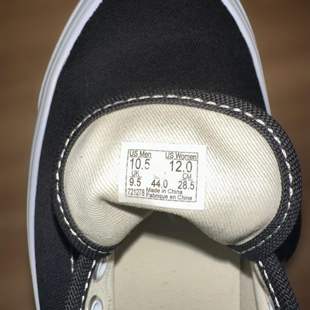 【新品】Vans VAULT authentic OG LX 28.5cm黒