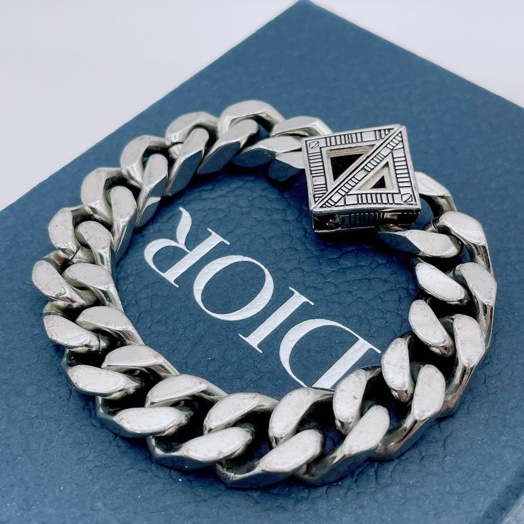 Christian Dior ブレスレット　喜平　ダイヤモンド　アイコン